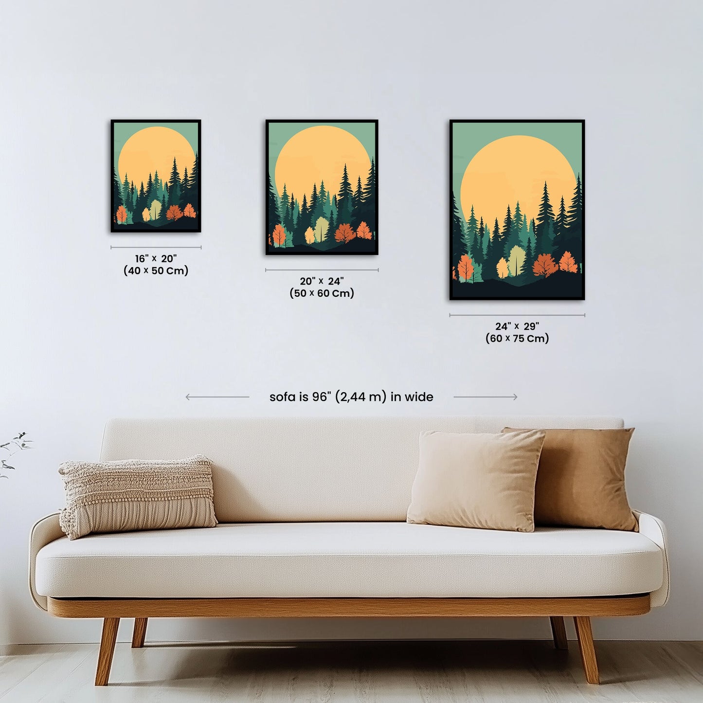 Paint by numbers - Forest Glow - MyArt