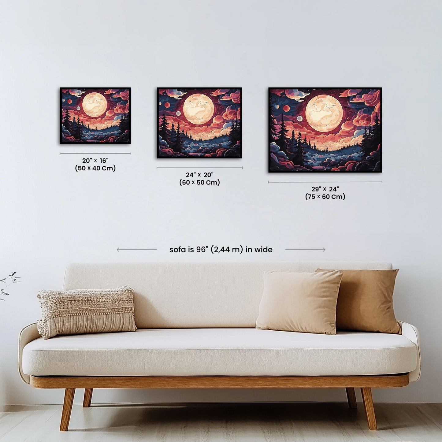 Paint by numbers - Lunar Dreamscape - MyArt