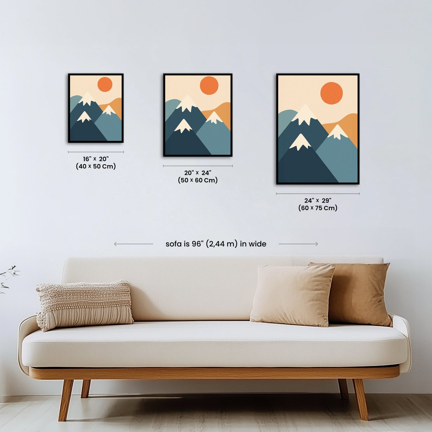 Paint by numbers - Mountain Glow - MyArt