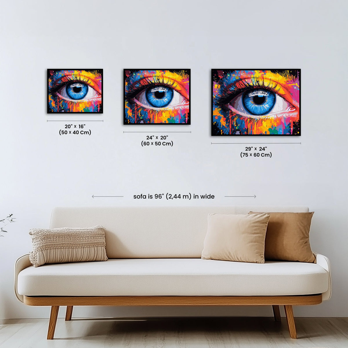 Paint by numbers - Vivid Gaze - MyArt