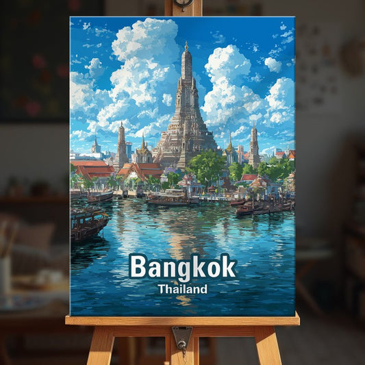 Paint by numbers - Wat Arun - MyArt