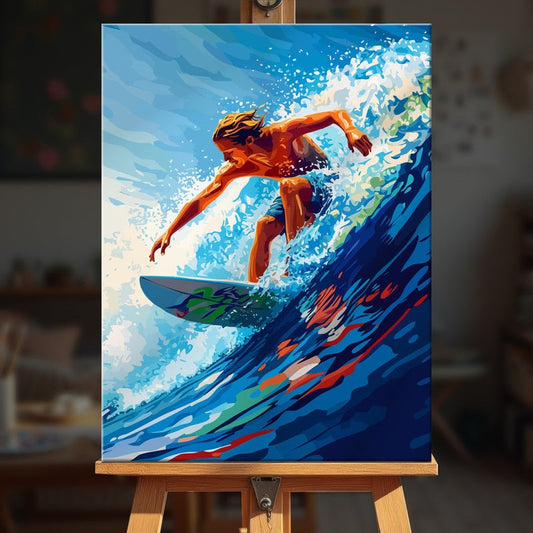Paint by numbers - Wave Rider - MyArt