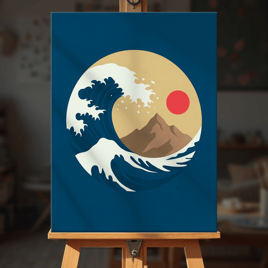 Paint by numbers - Wave Sun - MyArt