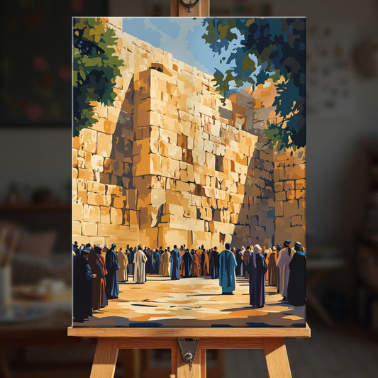 Paint by numbers - Western Wall - MyArt