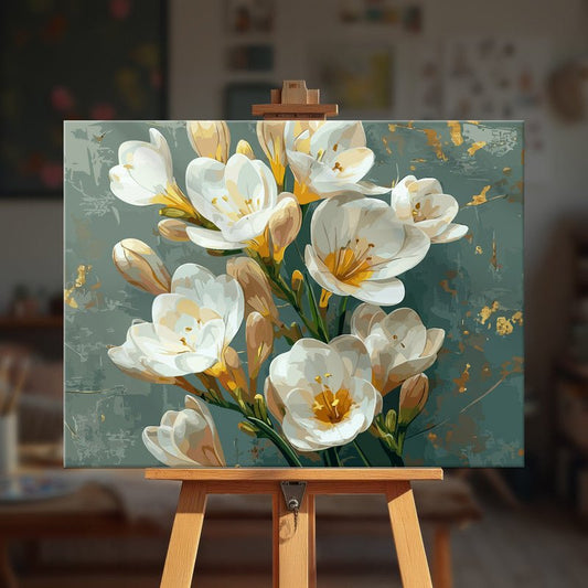 Paint by numbers - White Harmony - MyArt