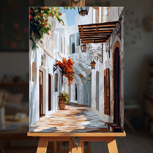 Paint by numbers - White Medina - MyArt