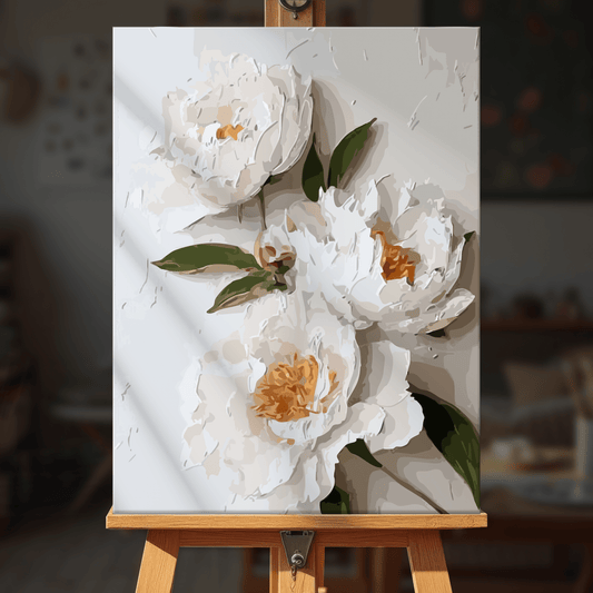 Paint by numbers - White Echo - MyArt