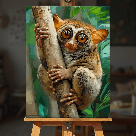 Paint by numbers - Wide Tarsier - MyArt