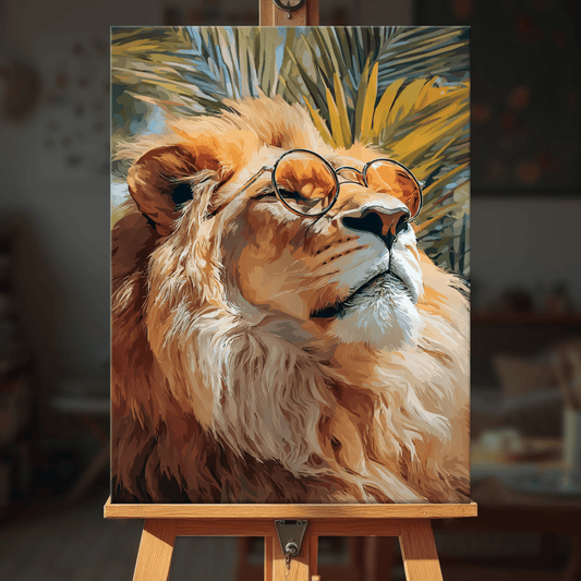 Paint by numbers - Wind Lion - MyArt
