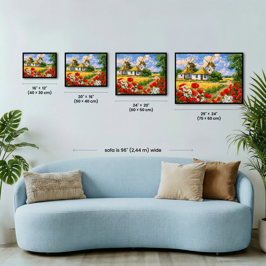 Windmill Poppies
