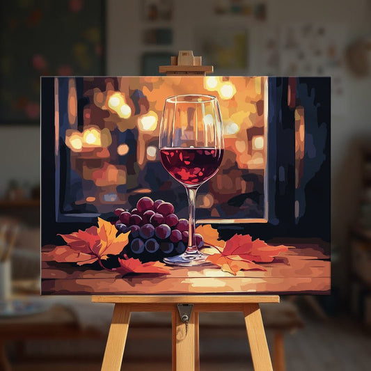 Paint by numbers - Wine Glow - MyArt