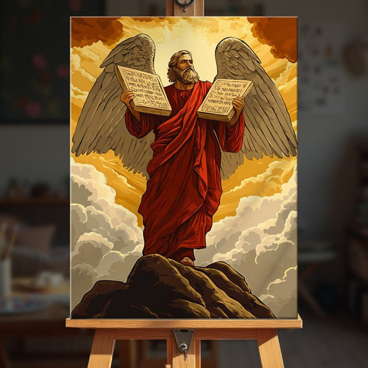 Paint by numbers - Winged Prophet - MyArt