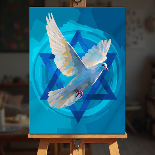 Paint by numbers - Wings of Peace - MyArt