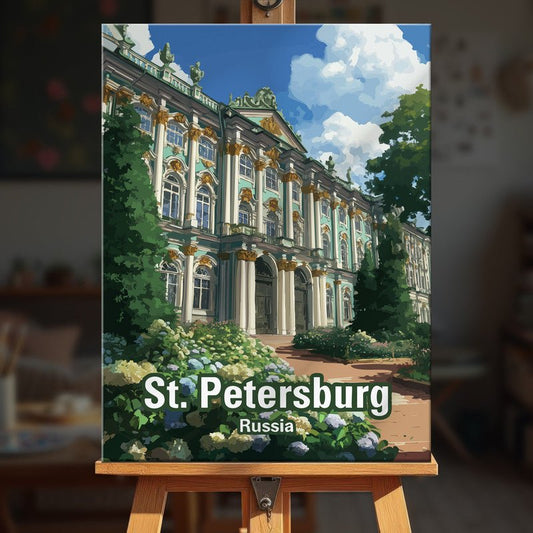 Paint by numbers - Winter Palace - MyArt