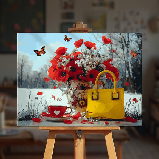 Paint by numbers - Winter Romance - MyArt