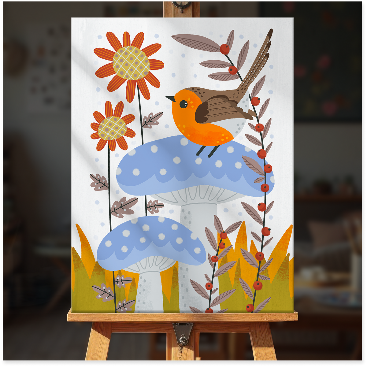 Winter Robin