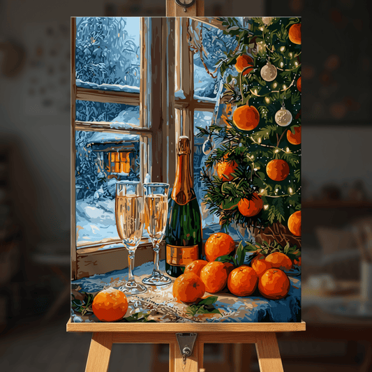 Paint by numbers - Winter Toast - MyArt