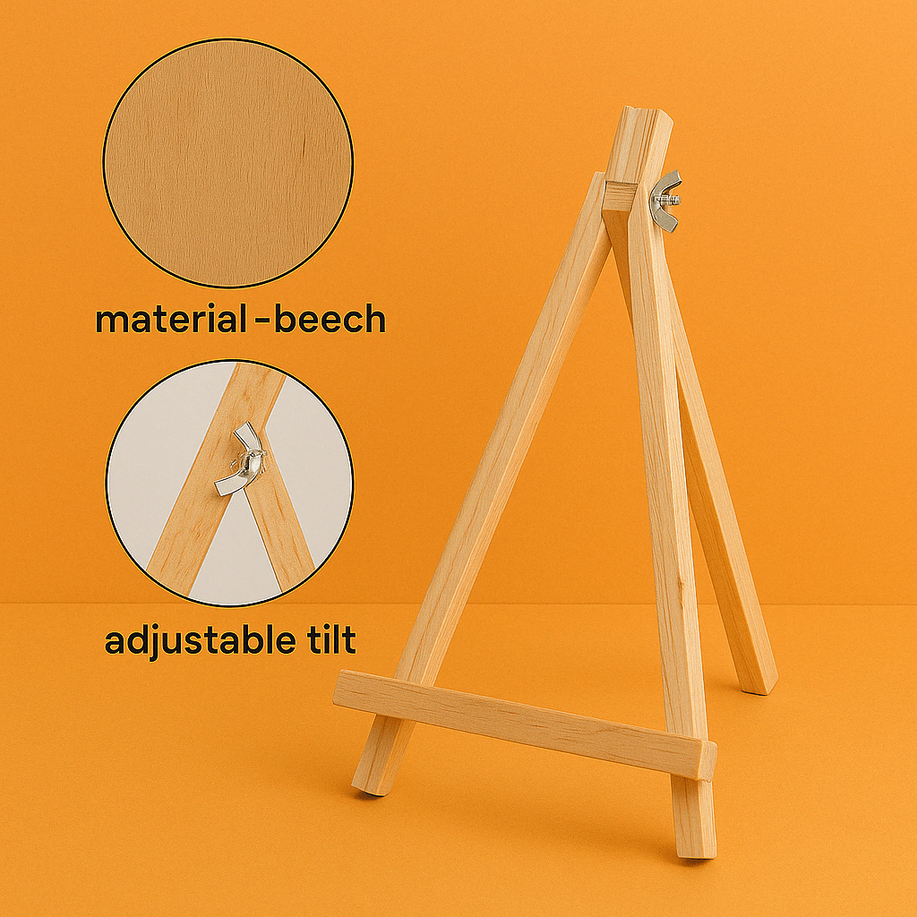 Paint by numbers - Wooden Painting Easel - MyArt