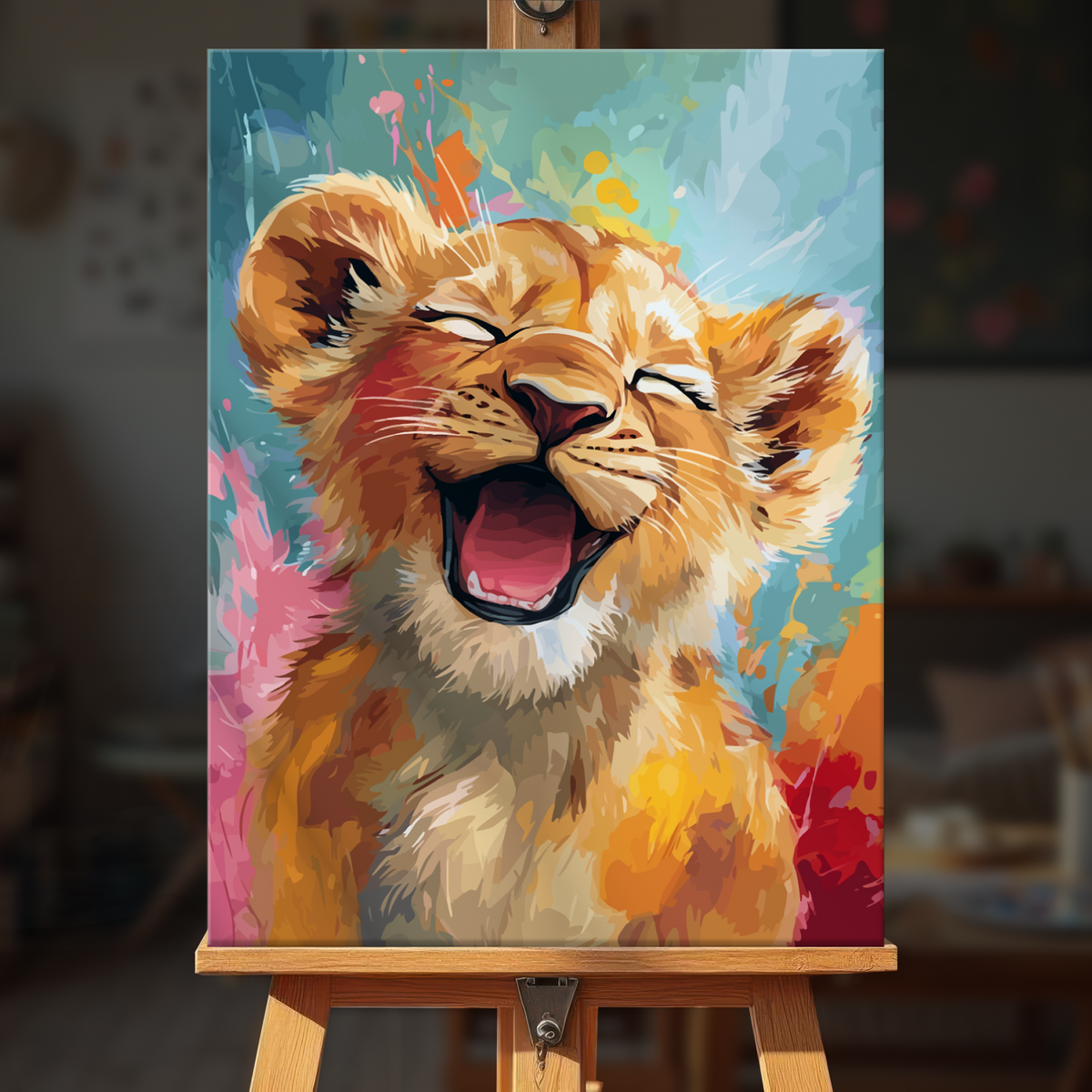 Yawning Cub