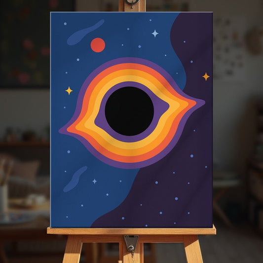 Paint by numbers - lack hole - MyArt