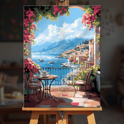 Paint by numbers - Mediterranean Escape - MyArt