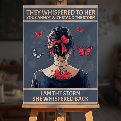 Paint by numbers - She Is the Storm - MyArt