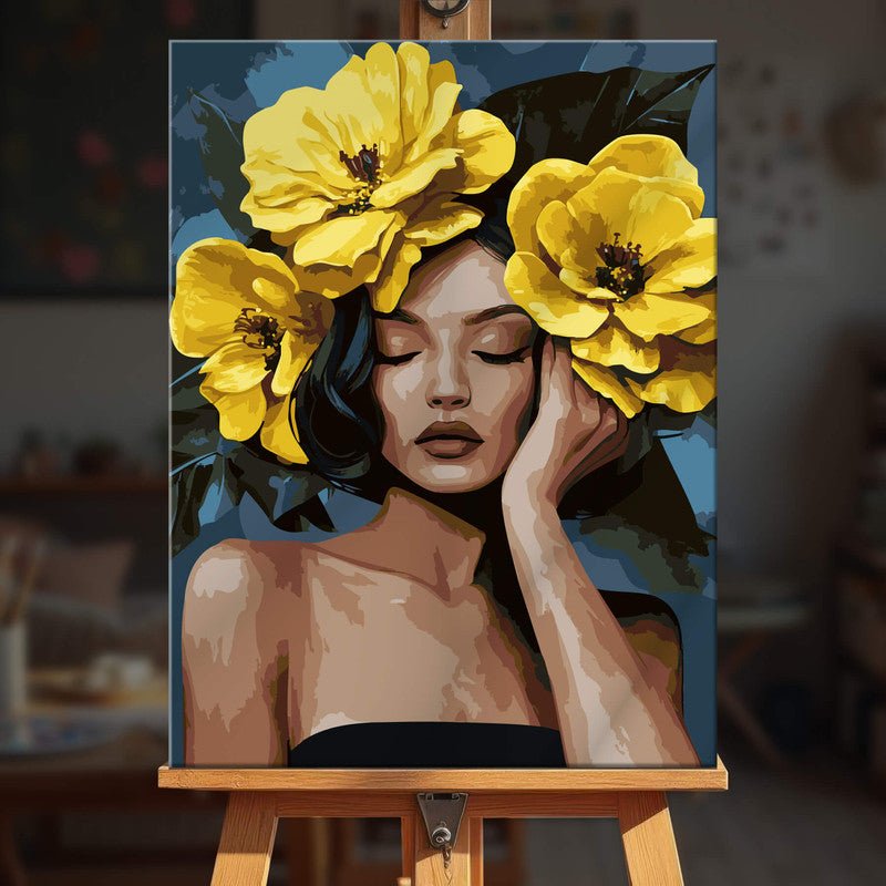 Paint by numbers - Golden Hush - MyArt