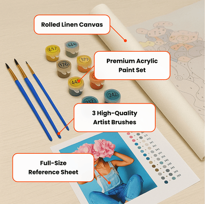 Paint by numbers - Cotton Journey - MyArt