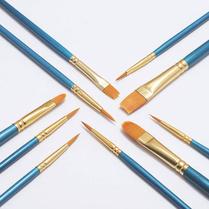 Paint by numbers - Premium Brush Set (Blue) - MyArt