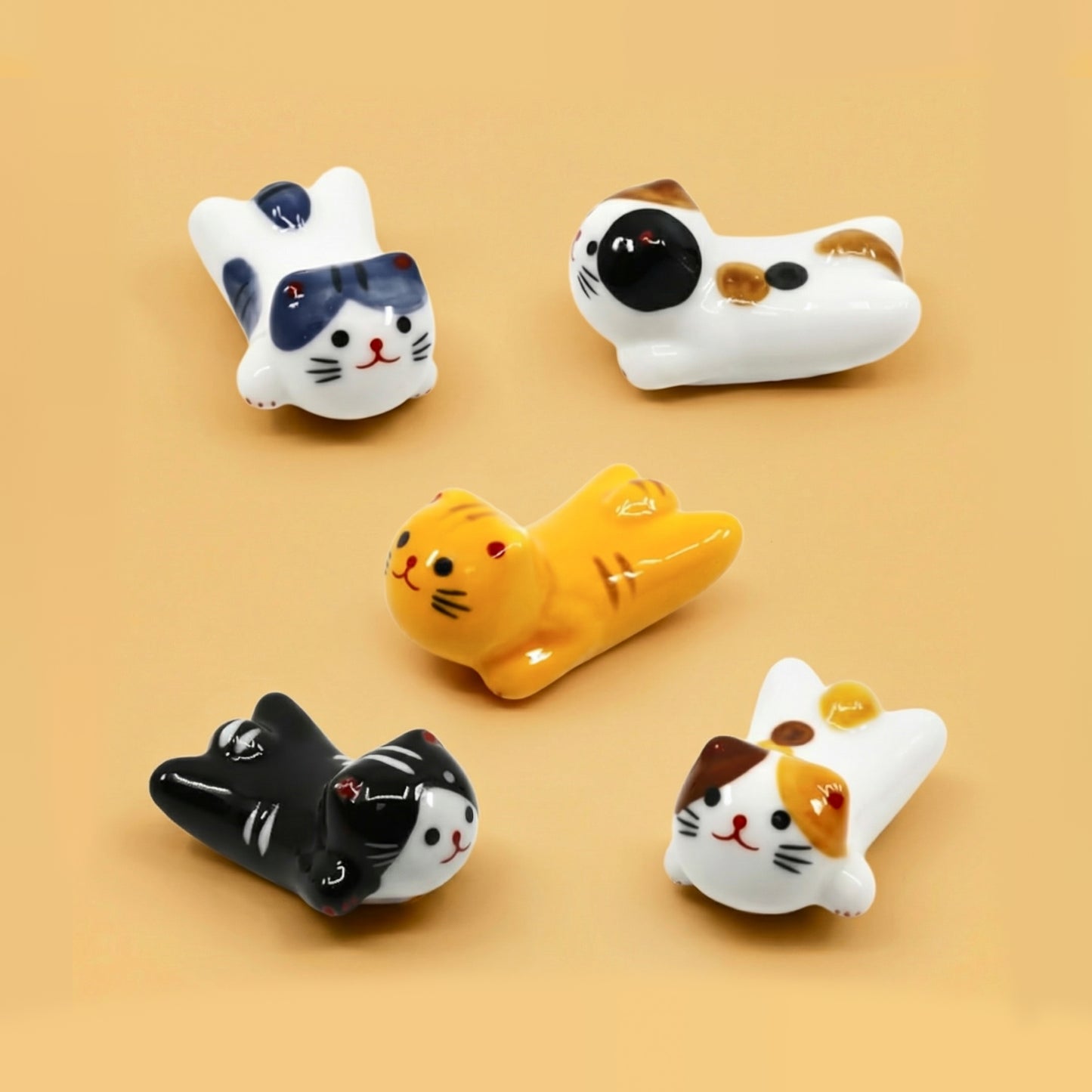 Cat Brush Holders (Set of 5)