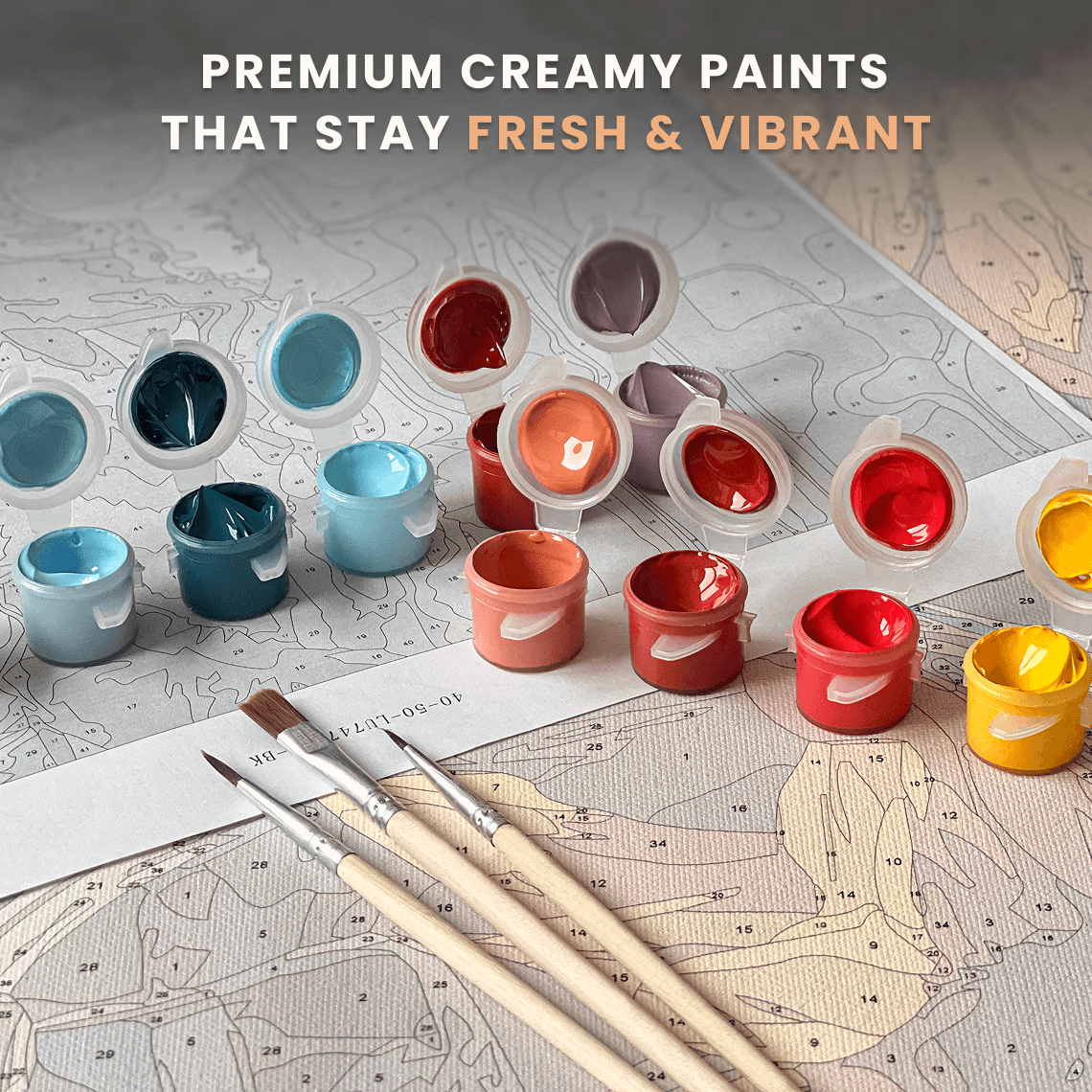 Paint by numbers - Autumn Cafe - MyArt