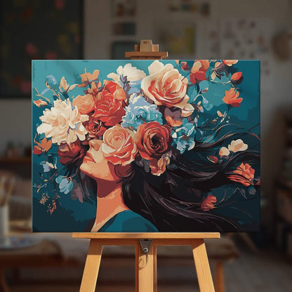Paint by numbers - Floral Rhapsody - MyArt