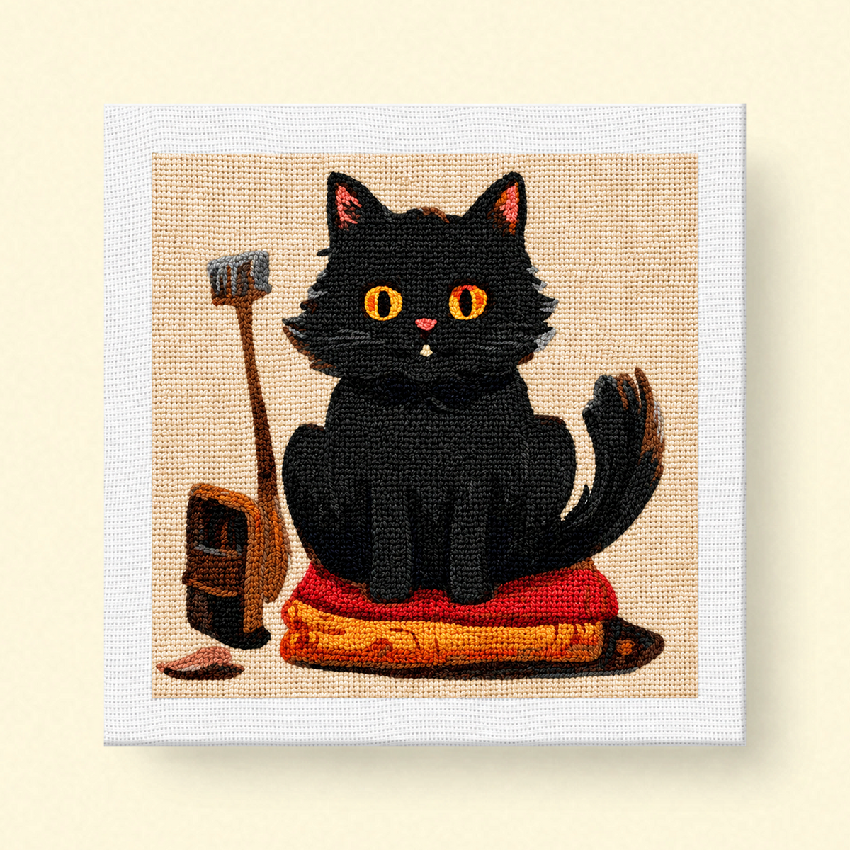A Cat on a Book