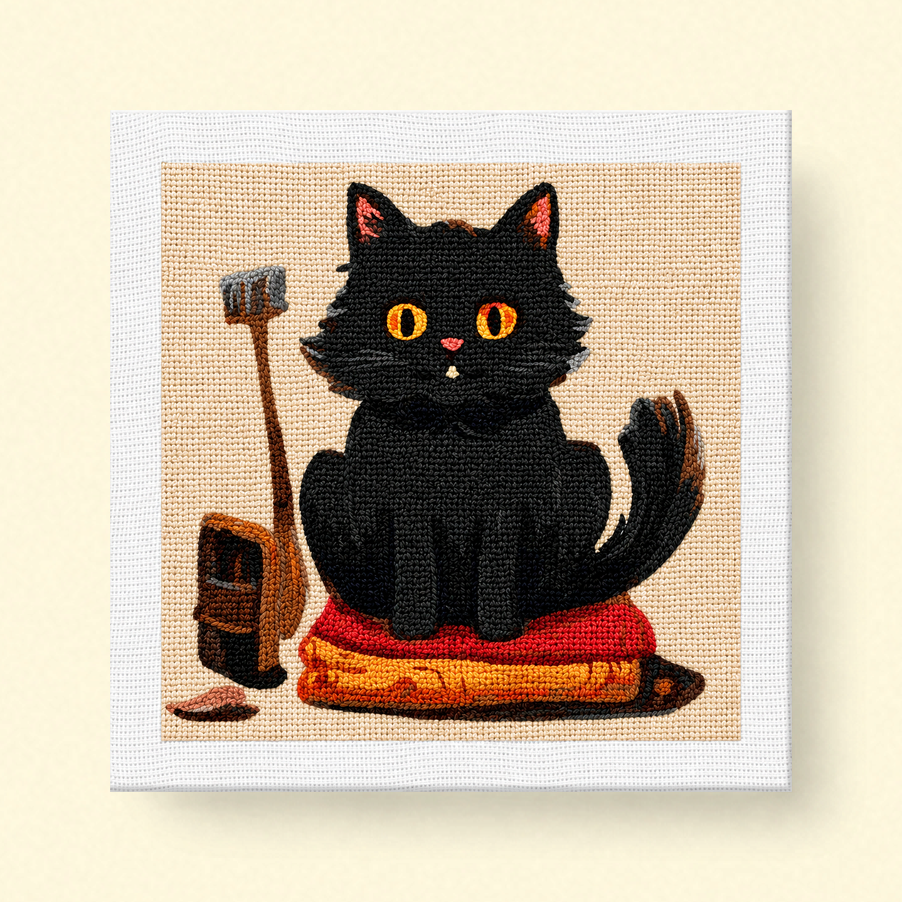 A Cat on a Book