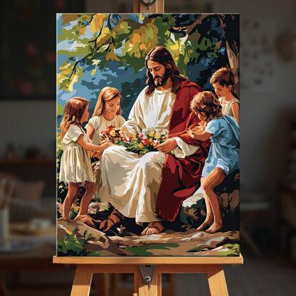 Paint by numbers - Abiding Love - MyArt
