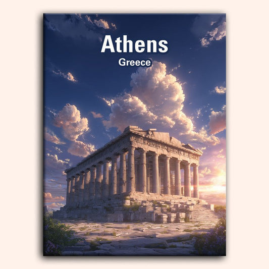 Paint by numbers - Acropolis Ruins - MyArt