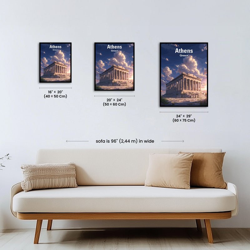 Paint by numbers - Acropolis Ruins - MyArt