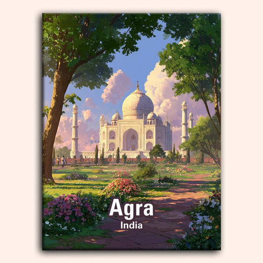 Paint by numbers - Agra Taj - MyArt