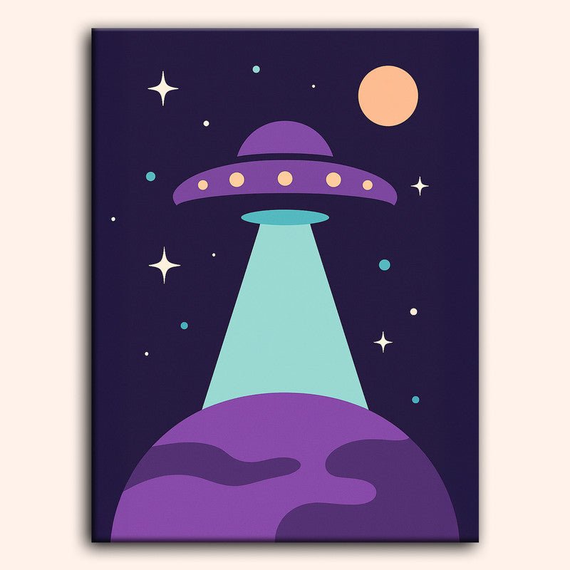 Paint by numbers - Alien Encounter - MyArt