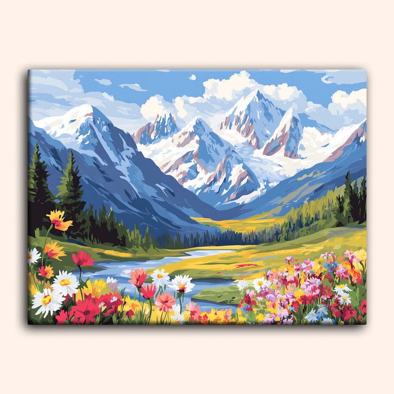 Paint by numbers - Alpine Dreams - MyArt