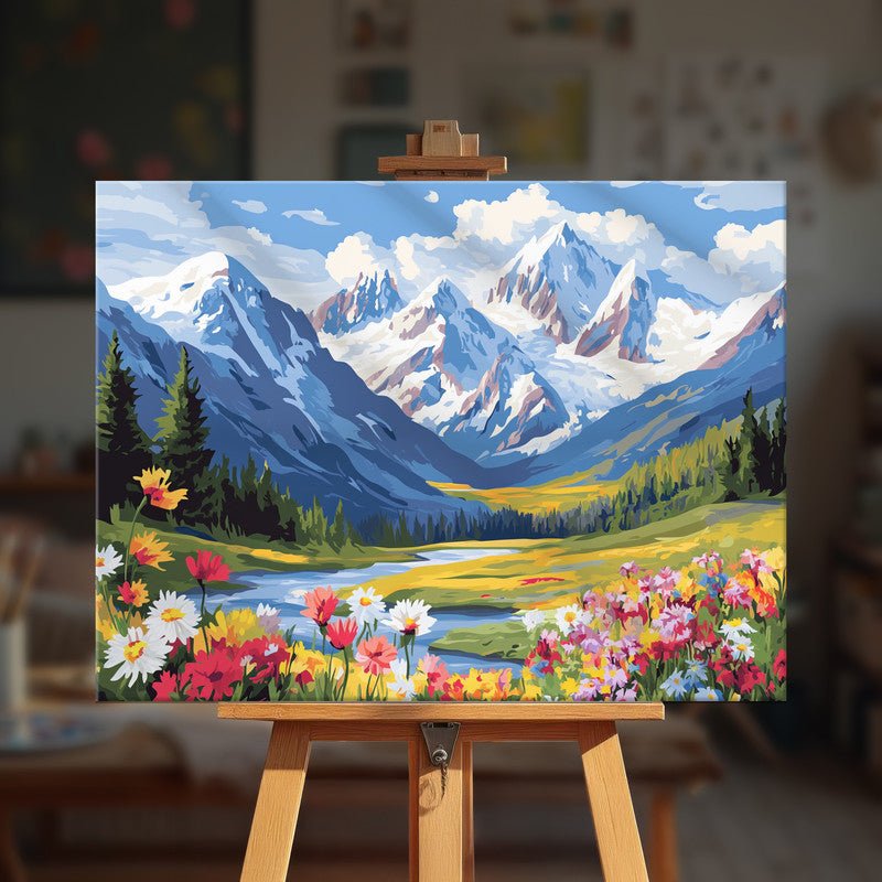 Paint by numbers - Alpine Dreams - MyArt