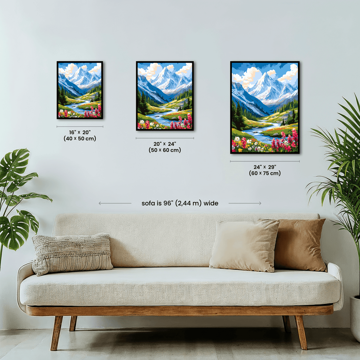 Paint by numbers - Alpine Bliss - MyArt