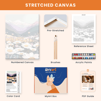 Paint by numbers - Alpine Bloom - MyArt