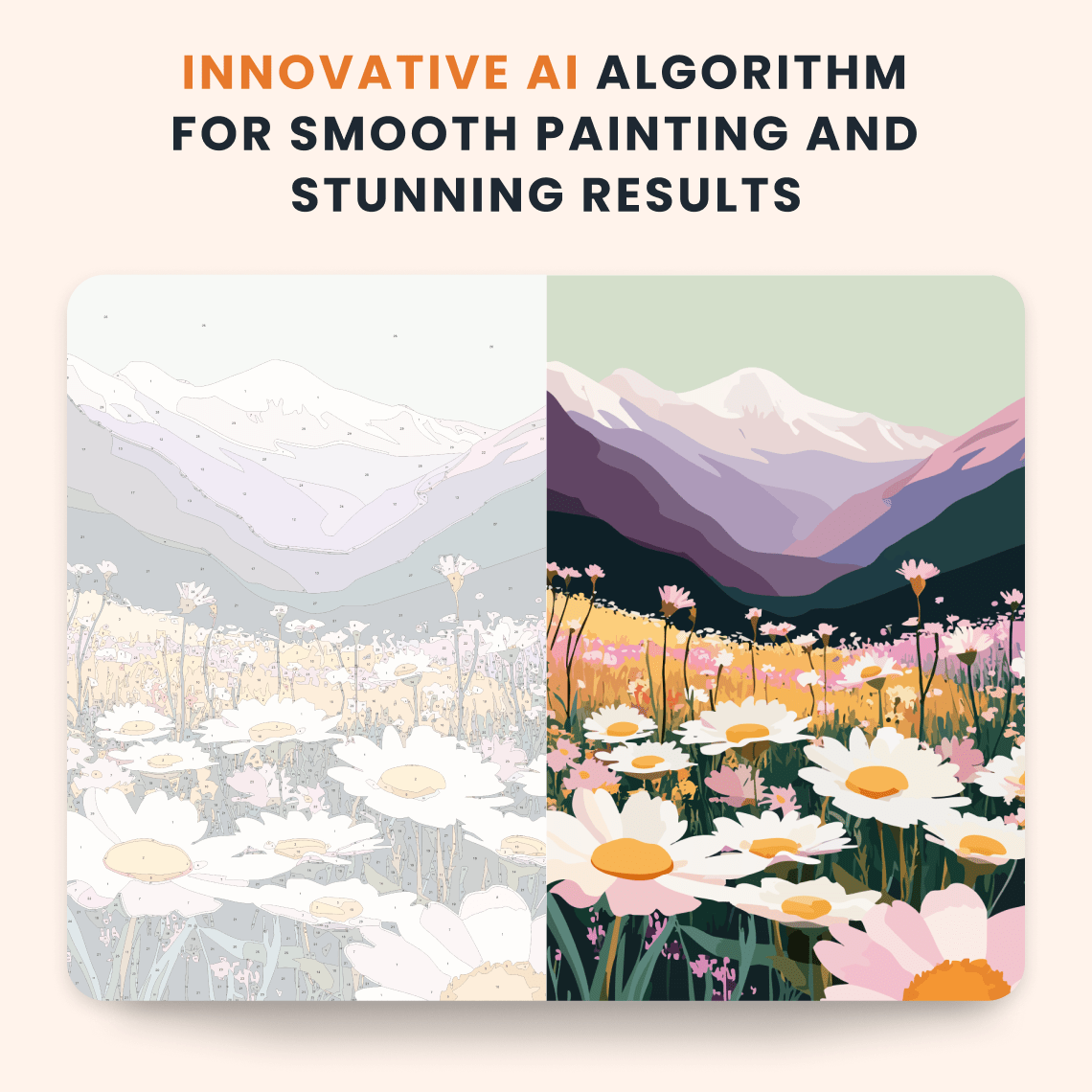 Paint by numbers - Alpine Bloom - MyArt