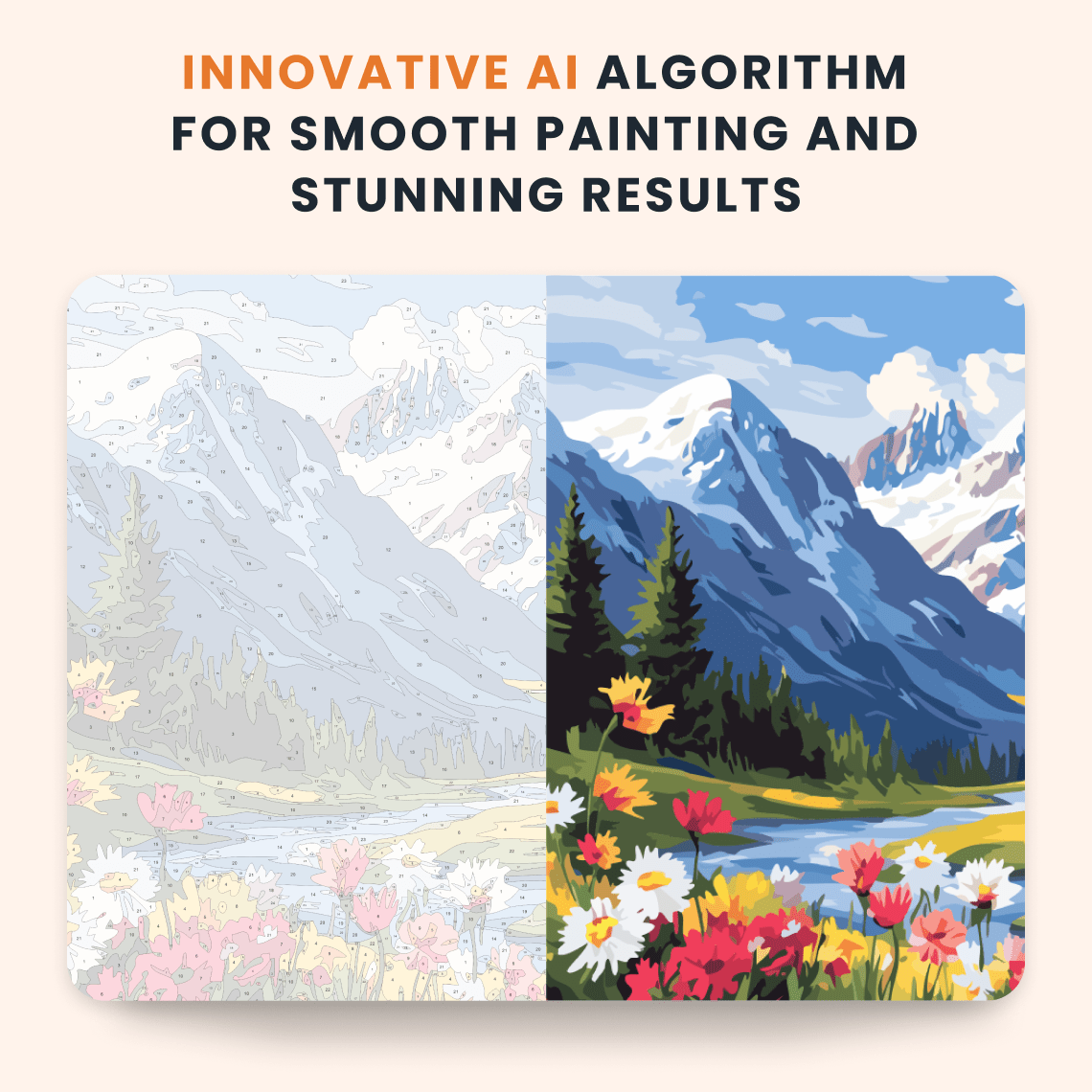 Paint by numbers - Alpine Dreams - MyArt