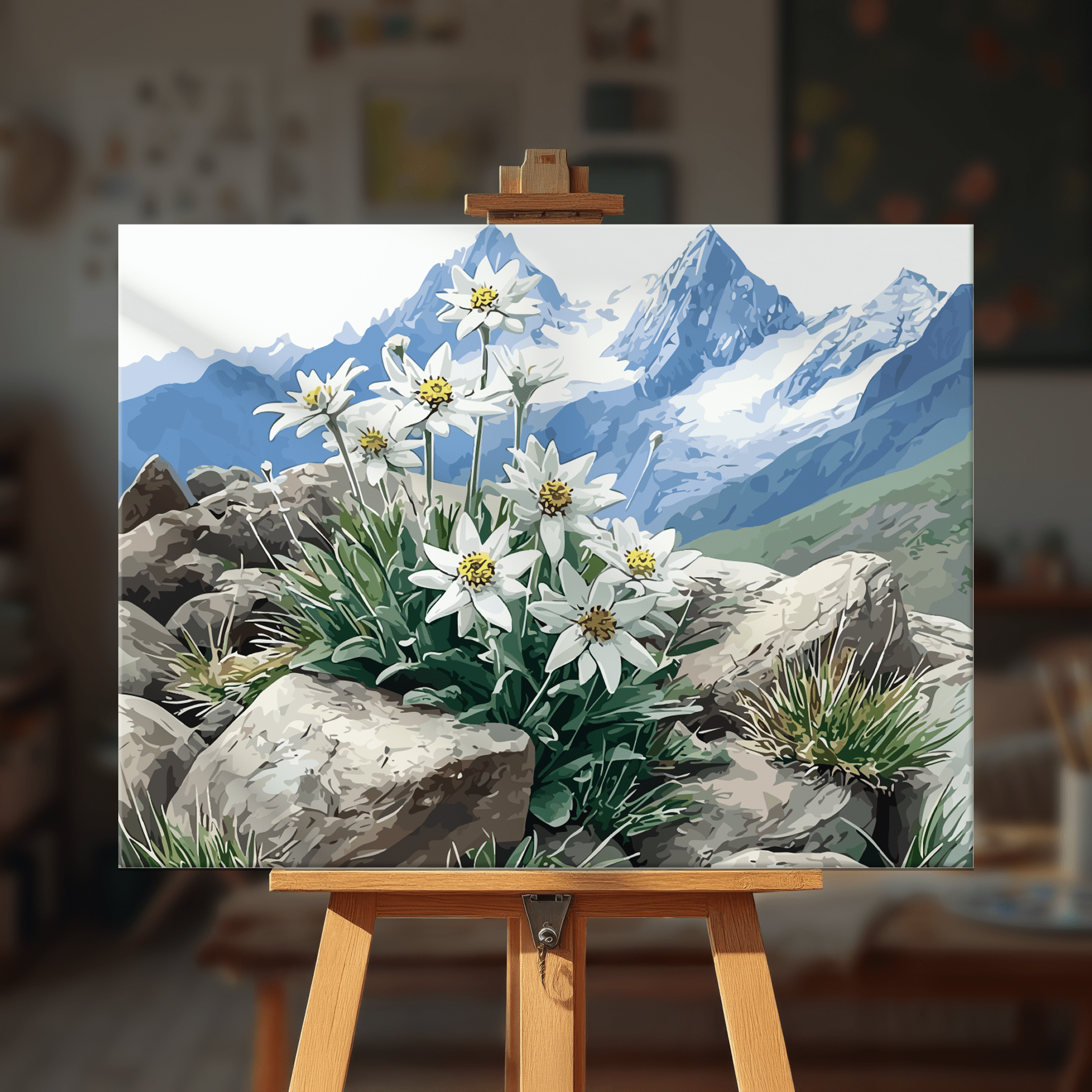 Paint by numbers - Alpine Grace - MyArt