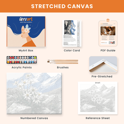 Paint by numbers - Alpine Grace - MyArt