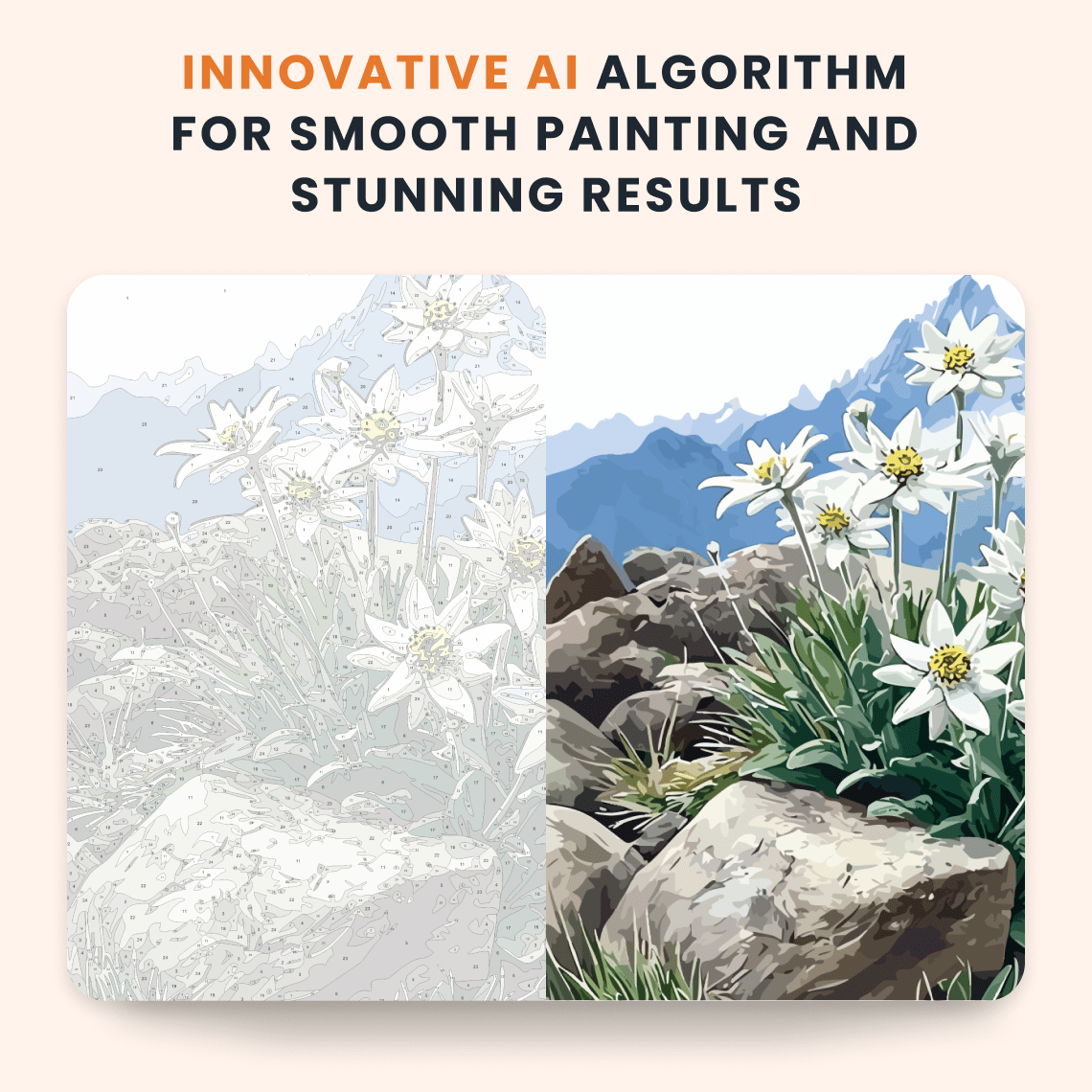 Paint by numbers - Alpine Grace - MyArt