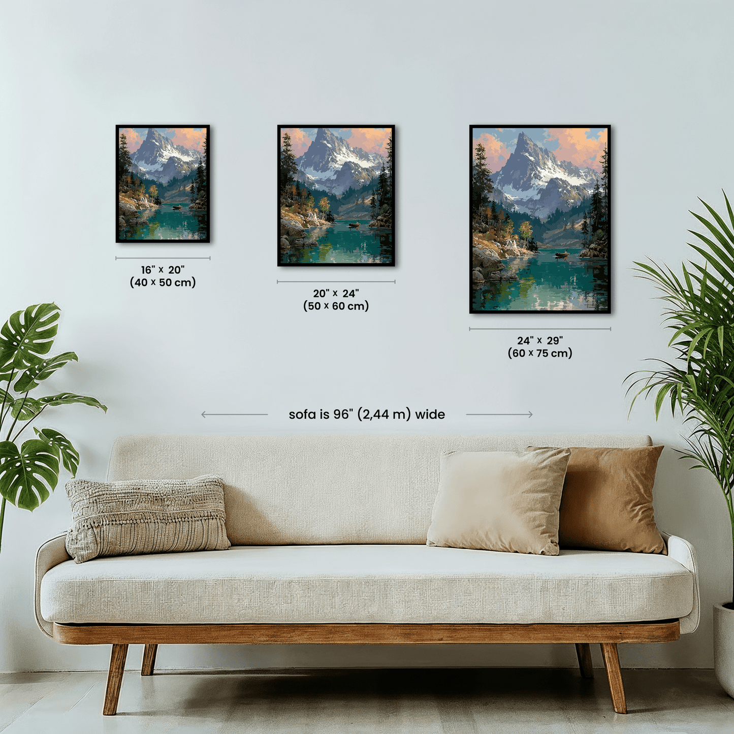 Paint by numbers - Alpine Reflections - MyArt