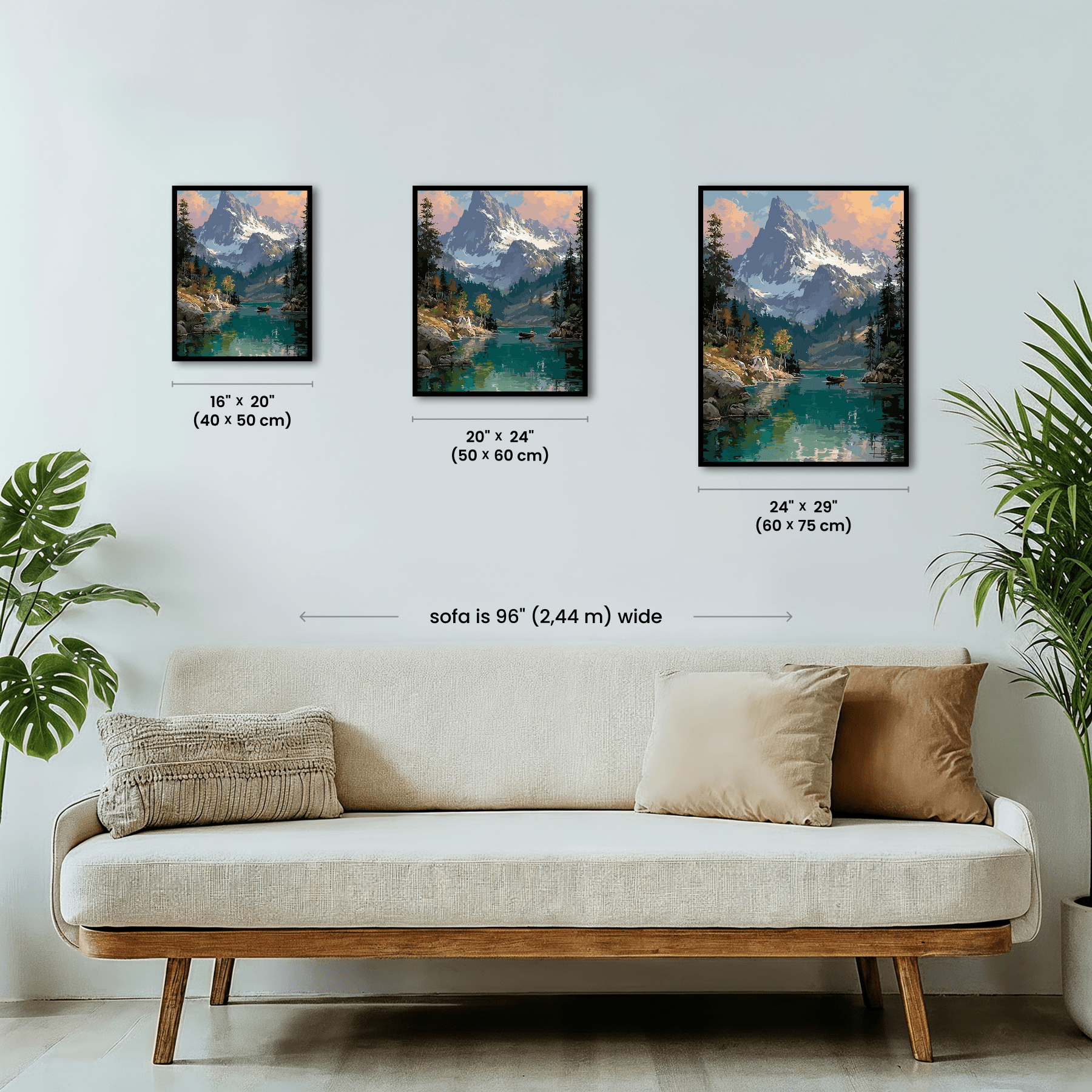 Paint by numbers - Alpine Reflections - MyArt